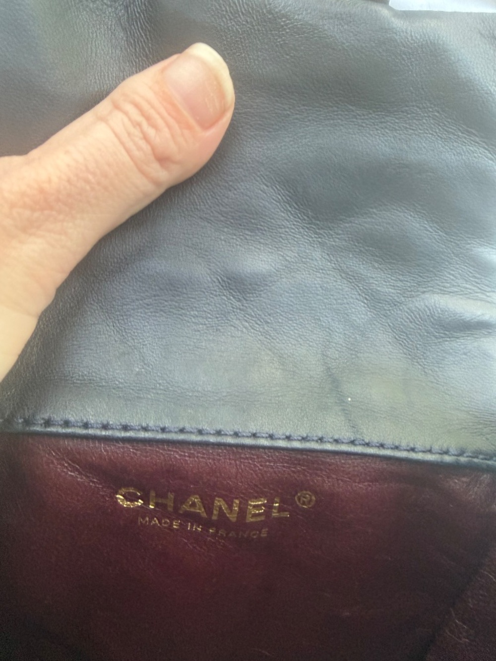 Chanel reversible reissue double flap bag - Picture 6 of 7